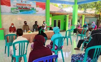 Dinkes Berikan Pembinaan Warga Dilokasi TMMD Tambakrejo Bojonegoro